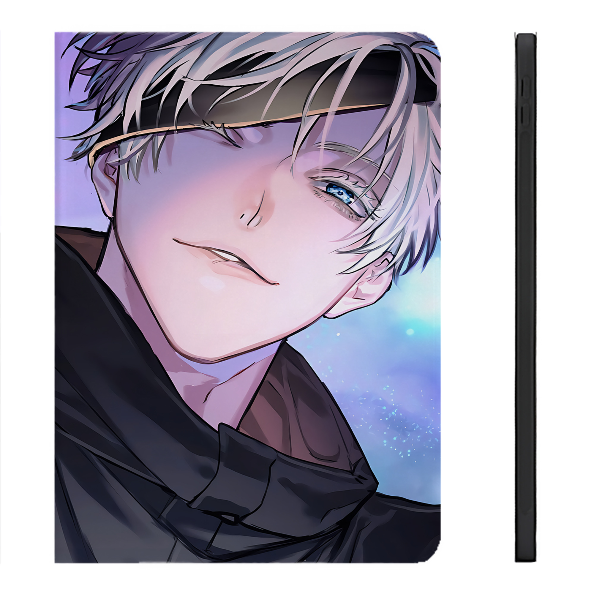 （画像用） 呪術廻戦 Jujutsu Kaisen IPadケース ペンホルダー付き ブックスタイルデザイン